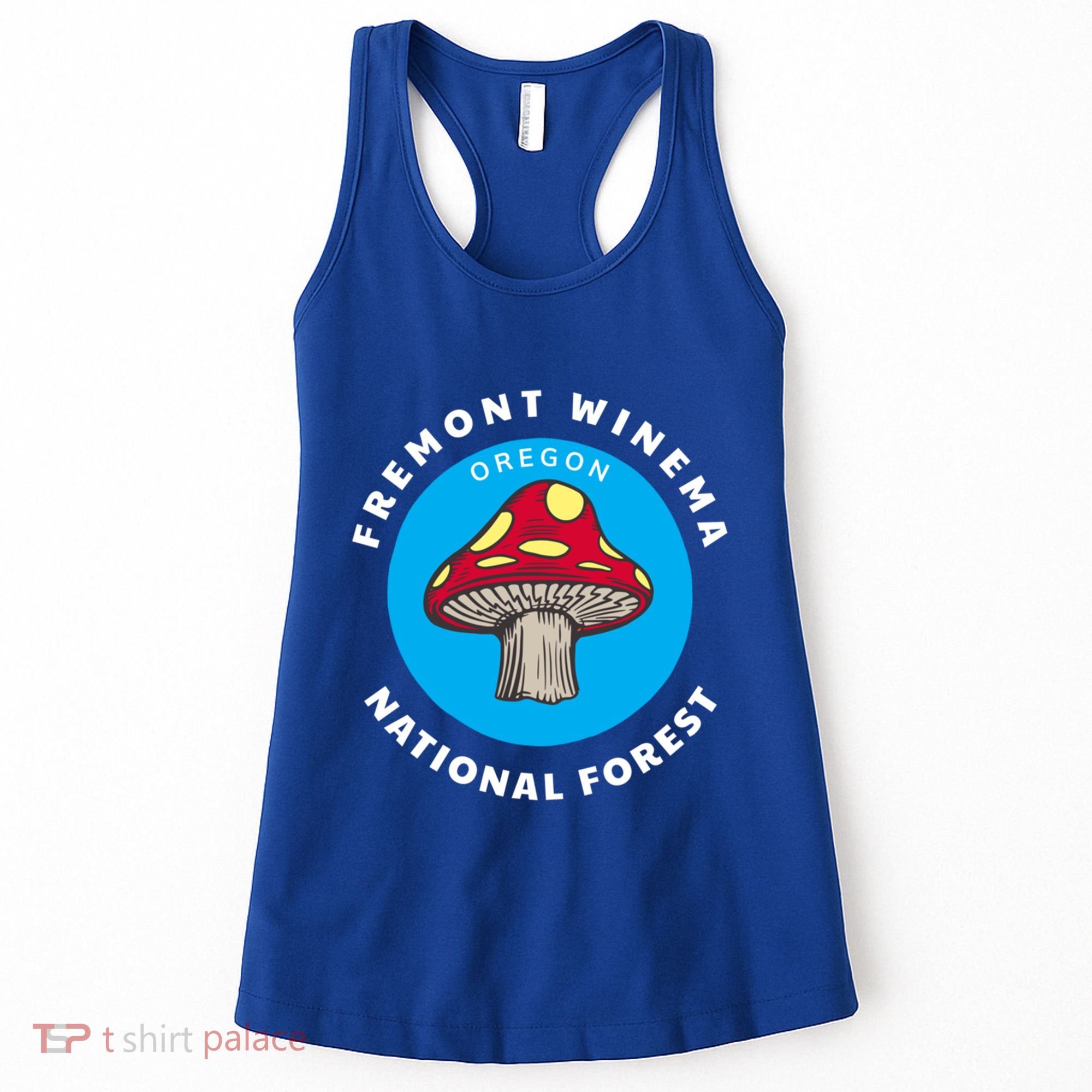 Fremont Winema National Forest Oregon Or Mushroom Vacation Great Gift Women's Tank Top