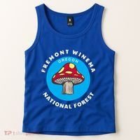 Fremont Winema National Forest Oregon Or Mushroom Vacation Great Gift Tank Top thumb 2