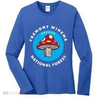 Fremont Winema National Forest Oregon Or Mushroom Vacation Great Gift Women's Long Sleeve Shirt thumb 0