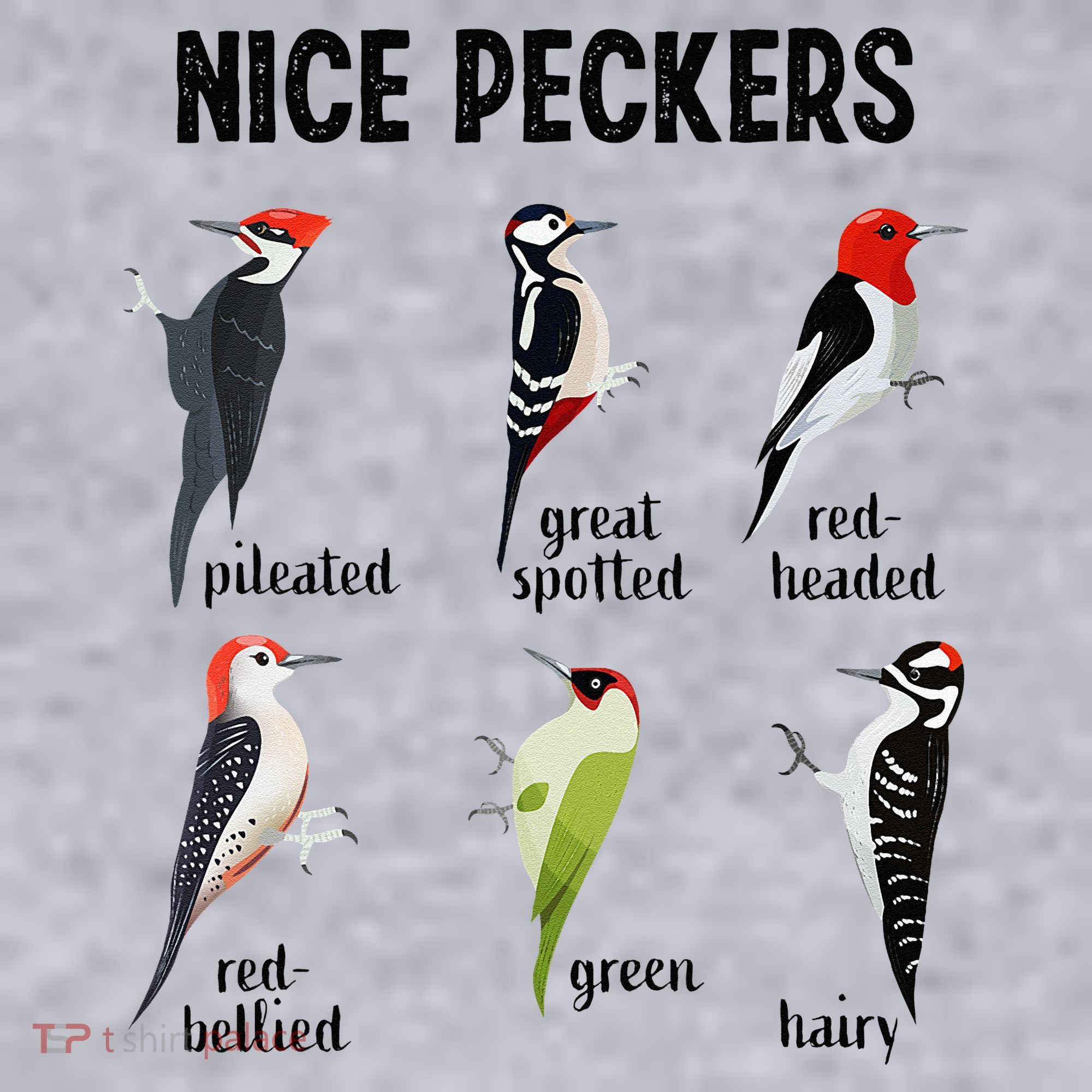 Funny Woodpecker Nice Peckers Bird Watching Women's Sweatshirt