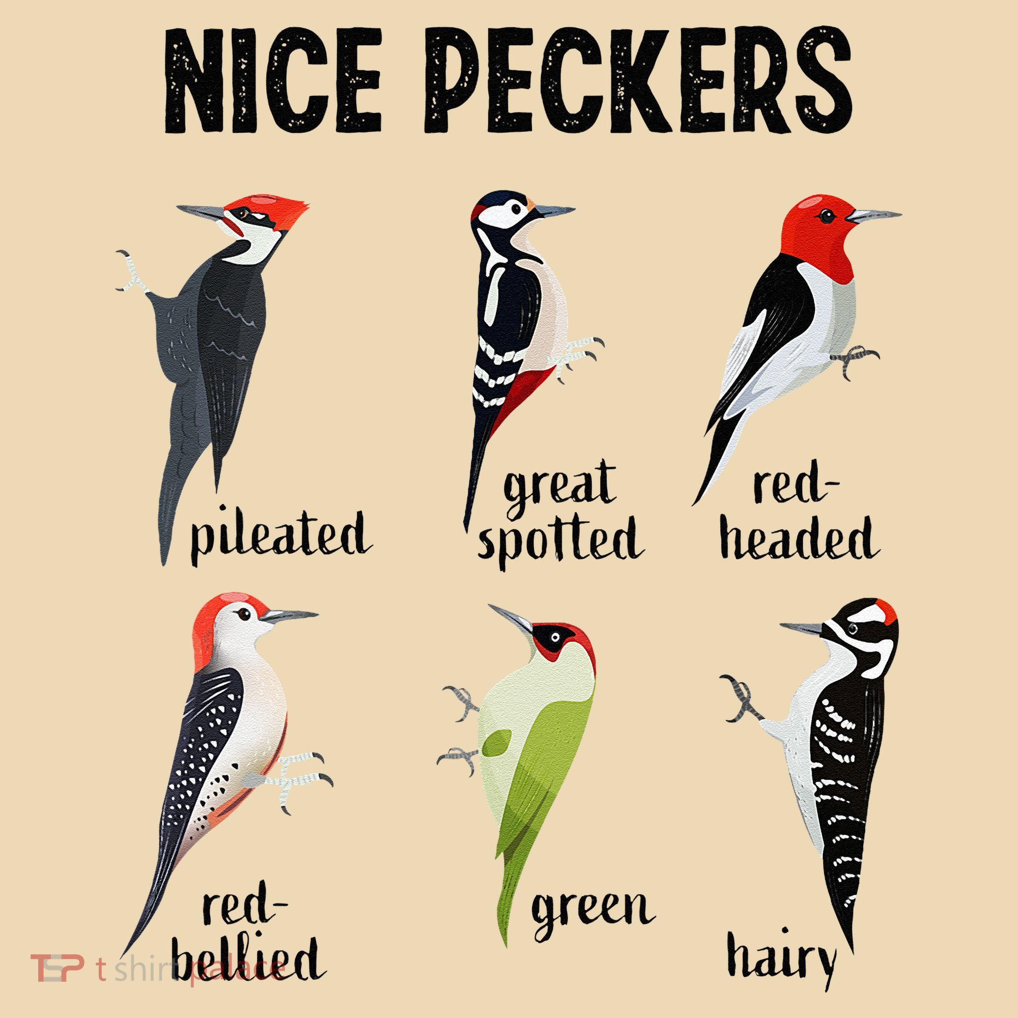 Funny Woodpecker Nice Peckers Bird Watching Tote Bag
