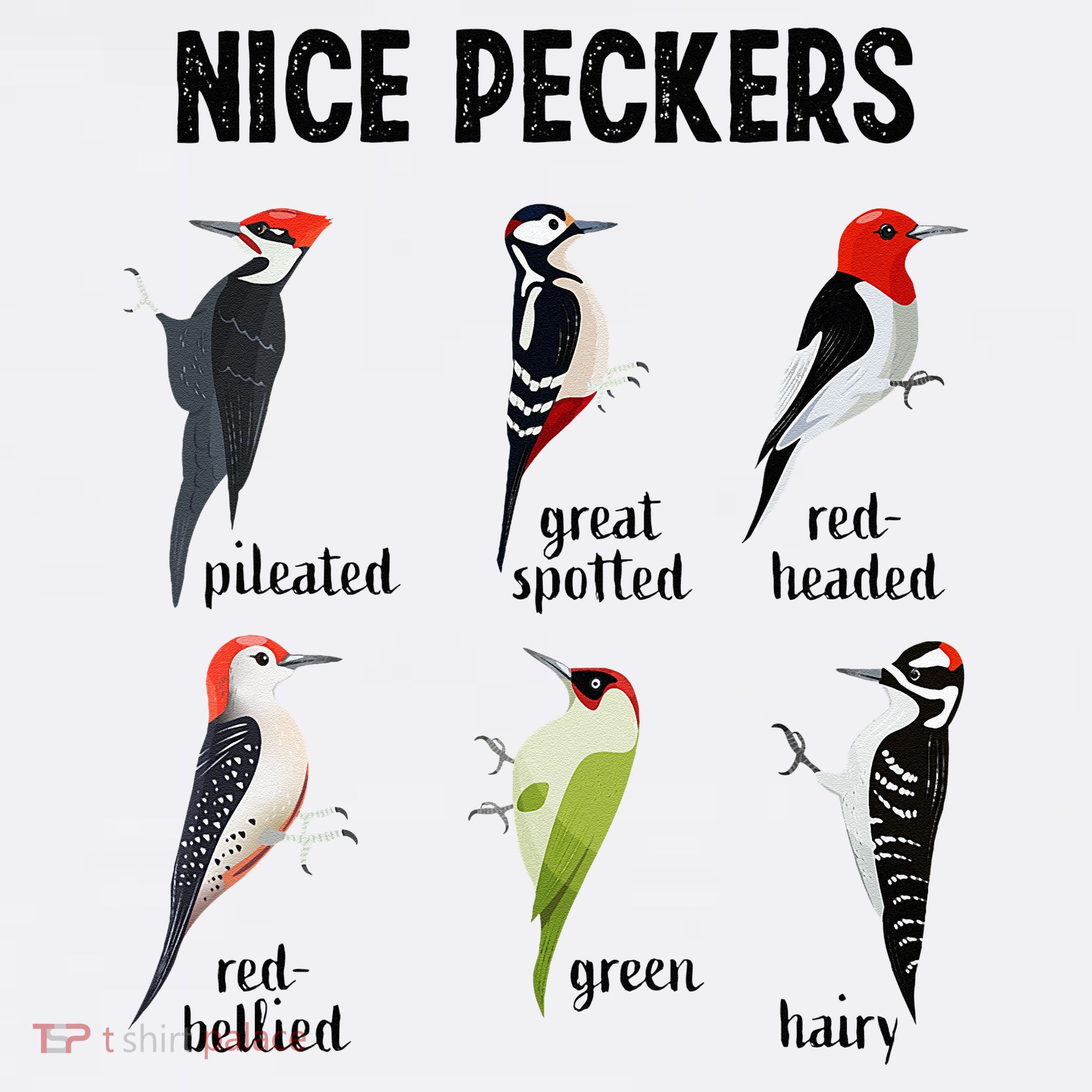Funny Woodpecker Nice Peckers Bird Watching Women's Hoodie