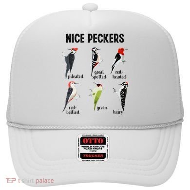 Funny Woodpecker Nice Peckers Bird Watching Hat