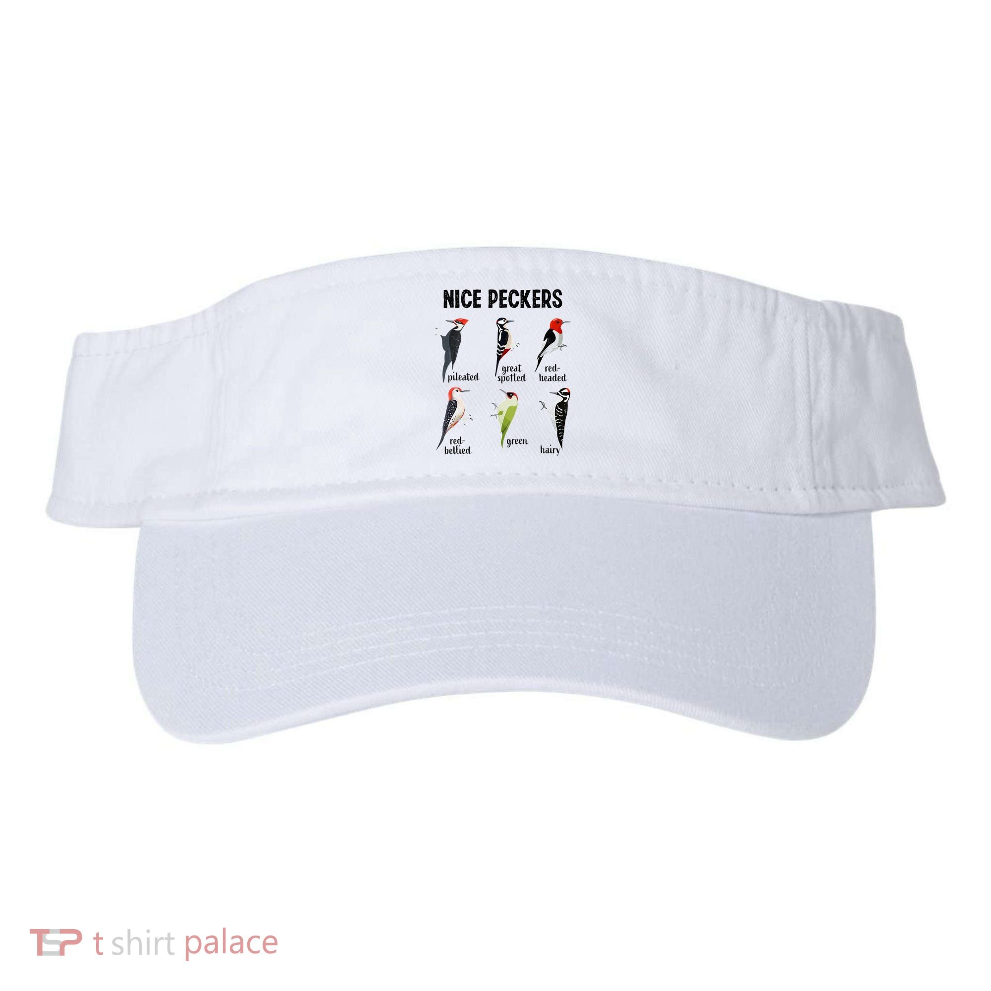 Funny Woodpecker Nice Peckers Bird Watching Visor