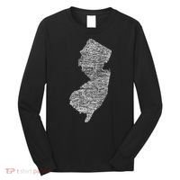 Faded White New Jersey State Long Sleeve Shirt thumb 0