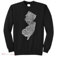 Faded White New Jersey State Sweatshirt thumb 0