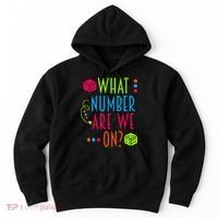 Funny What Number Are We On Bunco Dice Game Night Player Hoodie thumb 0