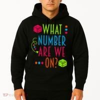 Funny What Number Are We On Bunco Dice Game Night Player Hoodie thumb 2