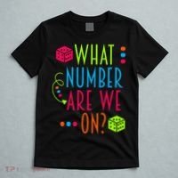 Funny What Number Are We On Bunco Dice Game Night Player T-Shirt thumb 5