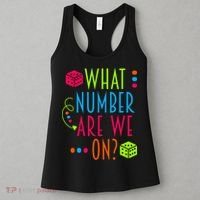 Funny What Number Are We On Bunco Dice Game Night Player Women's Tank Top thumb 3