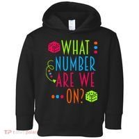 Funny What Number Are We On Bunco Dice Game Night Player Toddler Hoodie thumb 0