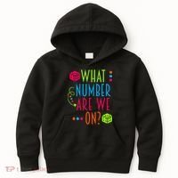 Funny What Number Are We On Bunco Dice Game Night Player Kids Hoodie thumb 0
