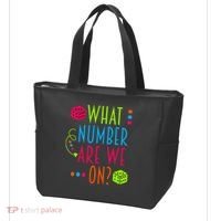 Funny What Number Are We On Bunco Dice Game Night Player Tote Bag thumb 3