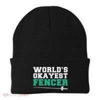 Fencing Worlds Okayest Fencer Beanie thumb 0