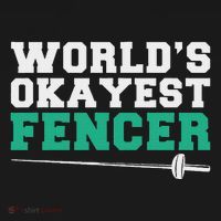 Fencing Worlds Okayest Fencer Women's Hoodie thumb 2