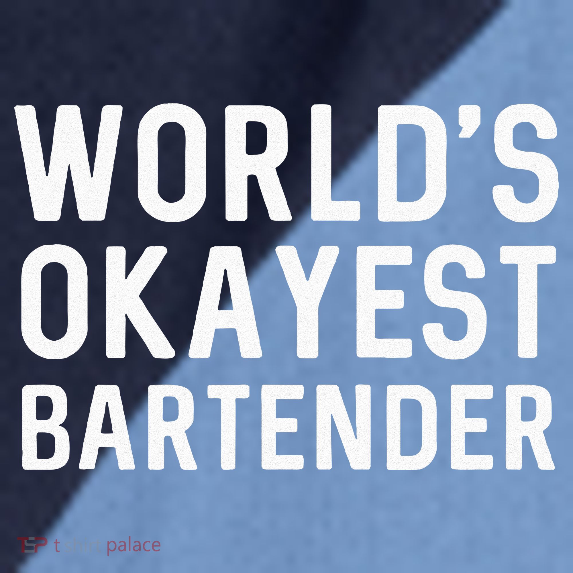 Funny Worlds Okayest Bartender Barmaid Barkeeper Men Women Raglan Baseball Sleeve Shirt