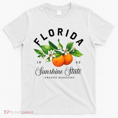 Florida Watercolor Orange Blossoms T-Shirt