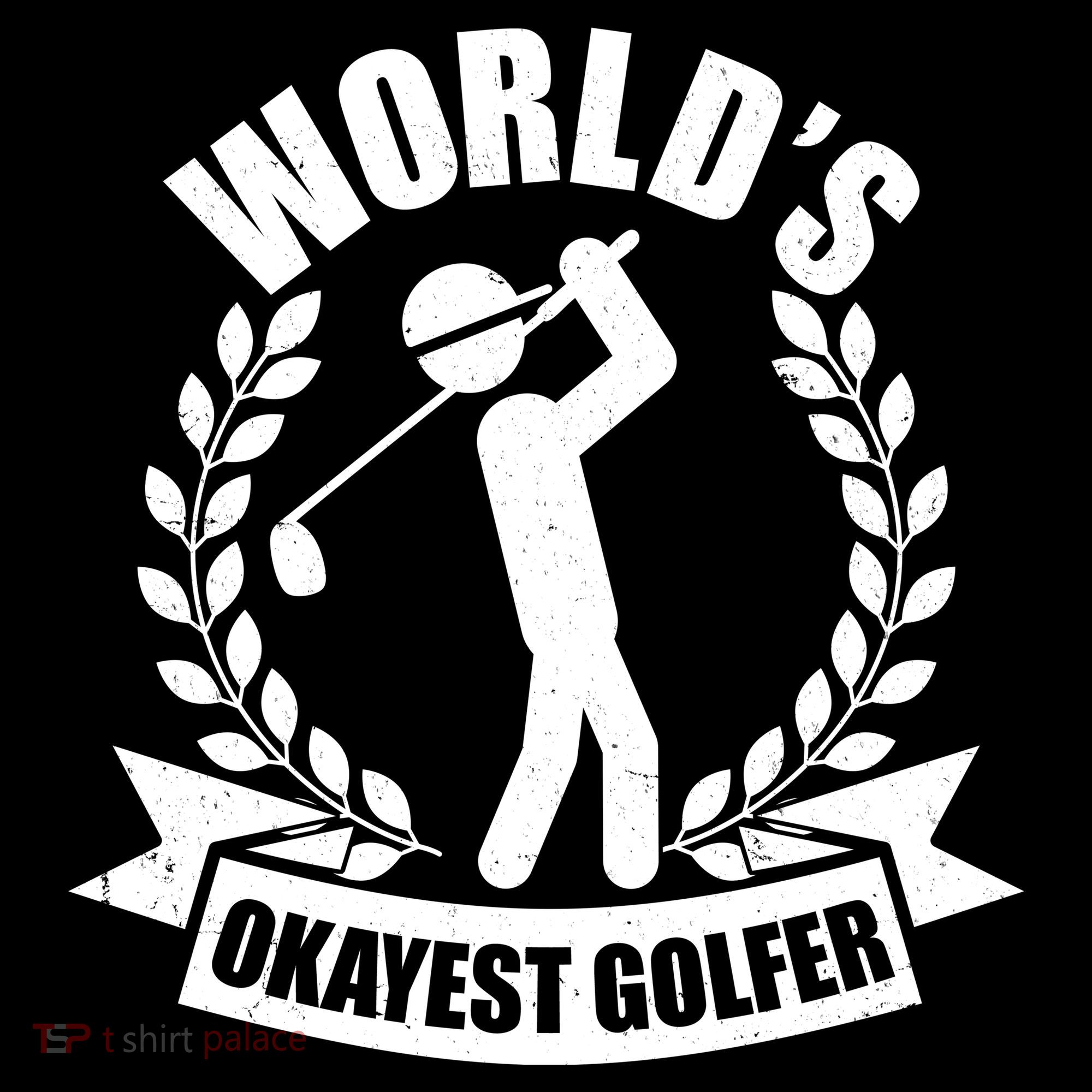 Funny Worlds Okayest Golfer Sweatshirt