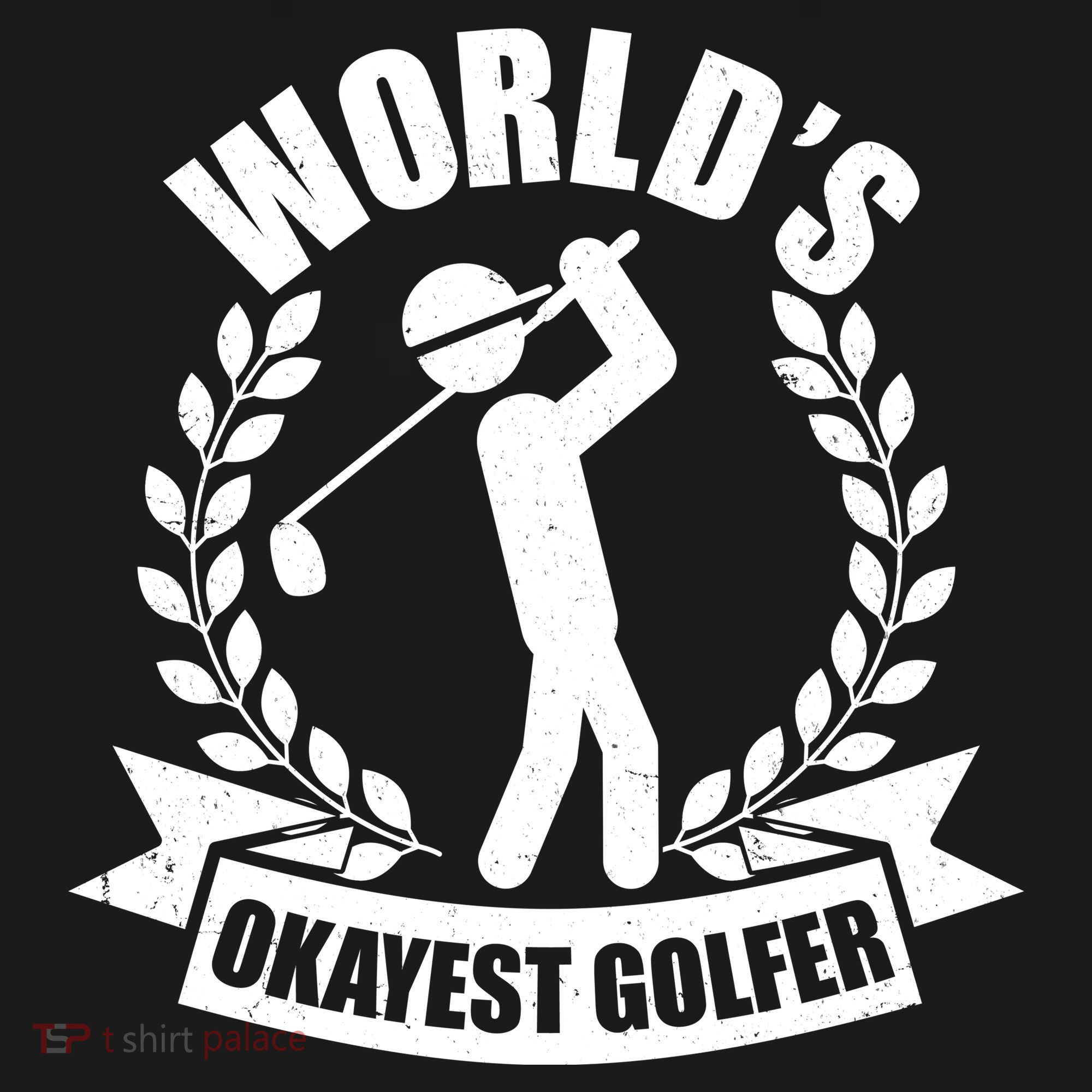 Funny Worlds Okayest Golfer Kids Sweatshirt
