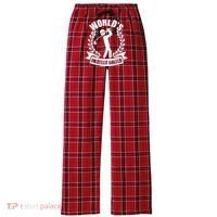 Funny Worlds Okayest Golfer Women's Flannel Plaid Pajama Pants thumb 0
