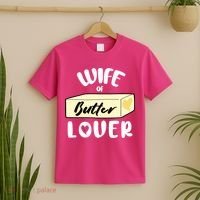 Funny Wife Of Butter Lover Matching Group T-Shirt thumb 2