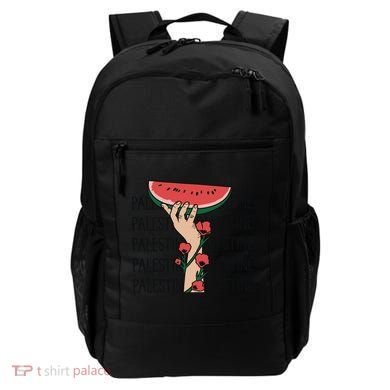 Floral Watermelon Palestine Watermelon Backpack