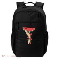 Floral Watermelon Palestine Watermelon Backpack thumb 0