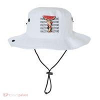 Floral Watermelon Palestine Watermelon Bucket Hat thumb 0