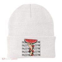 Floral Watermelon Palestine Watermelon Beanie thumb 0
