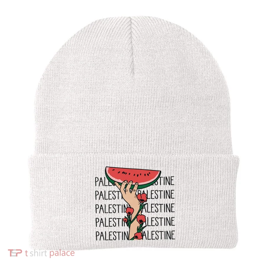 Floral Watermelon Palestine Watermelon Beanie
