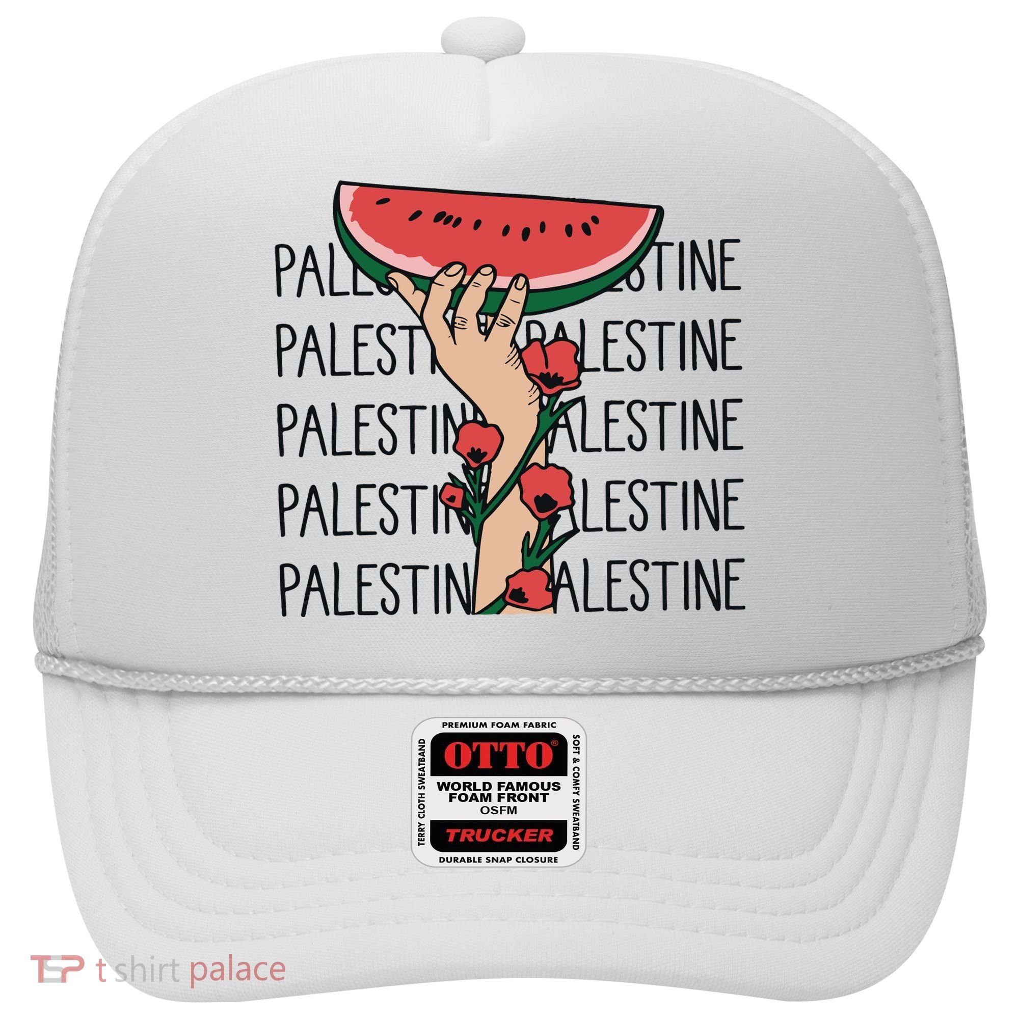 Floral Watermelon Palestine Watermelon Hat