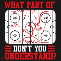 Funny What Part Of Hockey Dont You Understand Hockey Player Women's Tank Top thumb 5