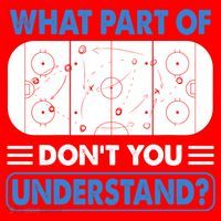 Funny What Part Of Hockey DonT You Understand Hockey Player Gift Santa Hat thumb 1