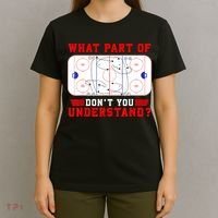 Funny What Part Of Hockey Dont You Understand Hockey Player Gift T-Shirt thumb 4