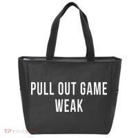 Funny Weak Pullout Game Pull Out New Dad Father Fathers Day Tote Bag thumb 0