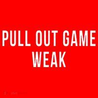 Funny Weak Pullout Game Pull Out New Dad Father Fathers Day Santa Hat thumb 1