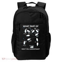 Funny What Part Of Don't You Understand Boating Expert Backpack thumb 0