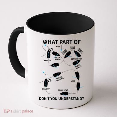 Funny What Part Of Don't You Understand Boating Expert Coffee Mug