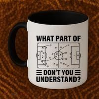 Funny What Part Of Soccer DonT You Understand Soccer Coach Gift Coffee Mug thumb 2