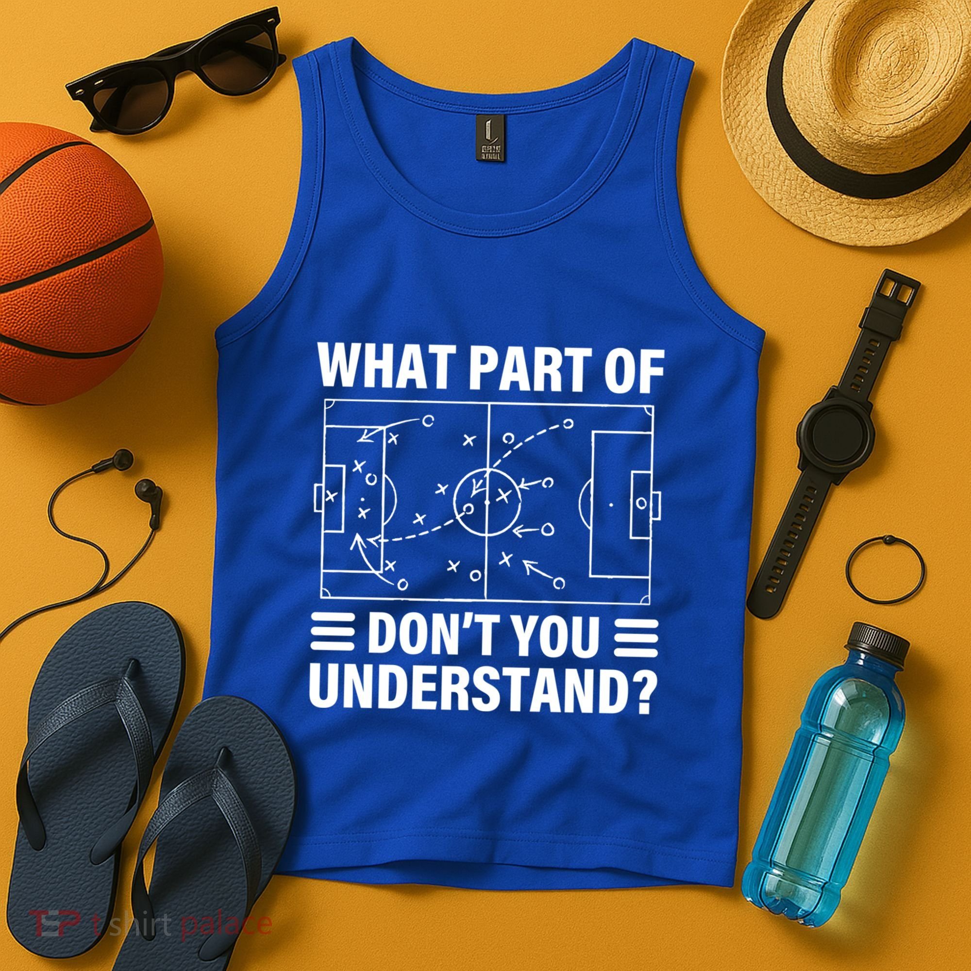 Funny What Part Of Soccer DonT You Understand Soccer Coach Gift Tank Top