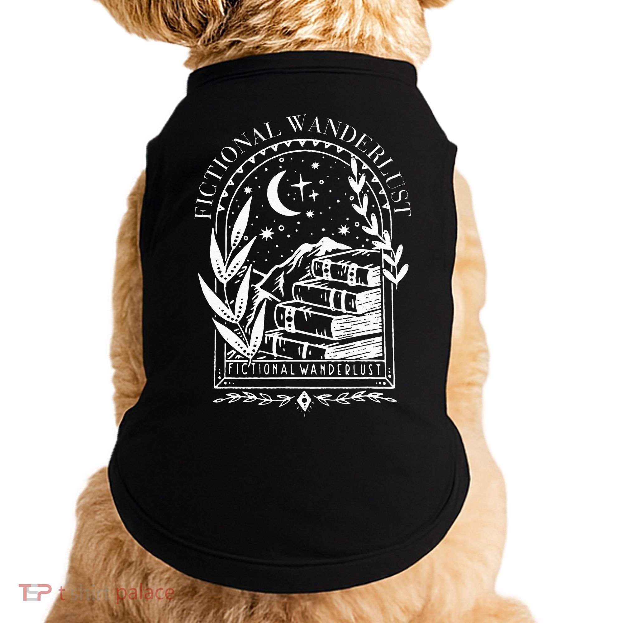 Fictional Wanderlust Poet Literary Mystical Doggie Tank
