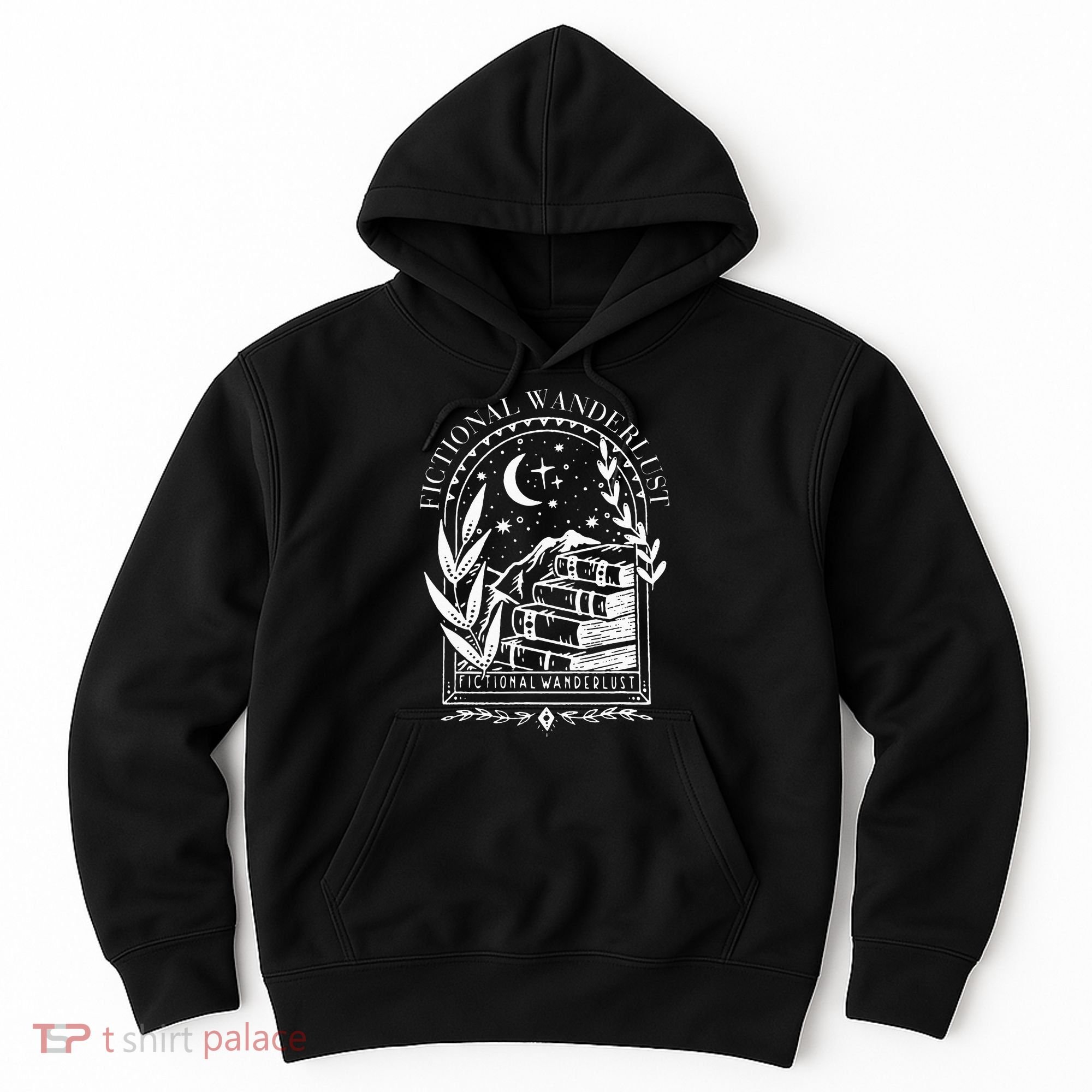Fictional Wanderlust Poet Literary Mystical Hoodie
