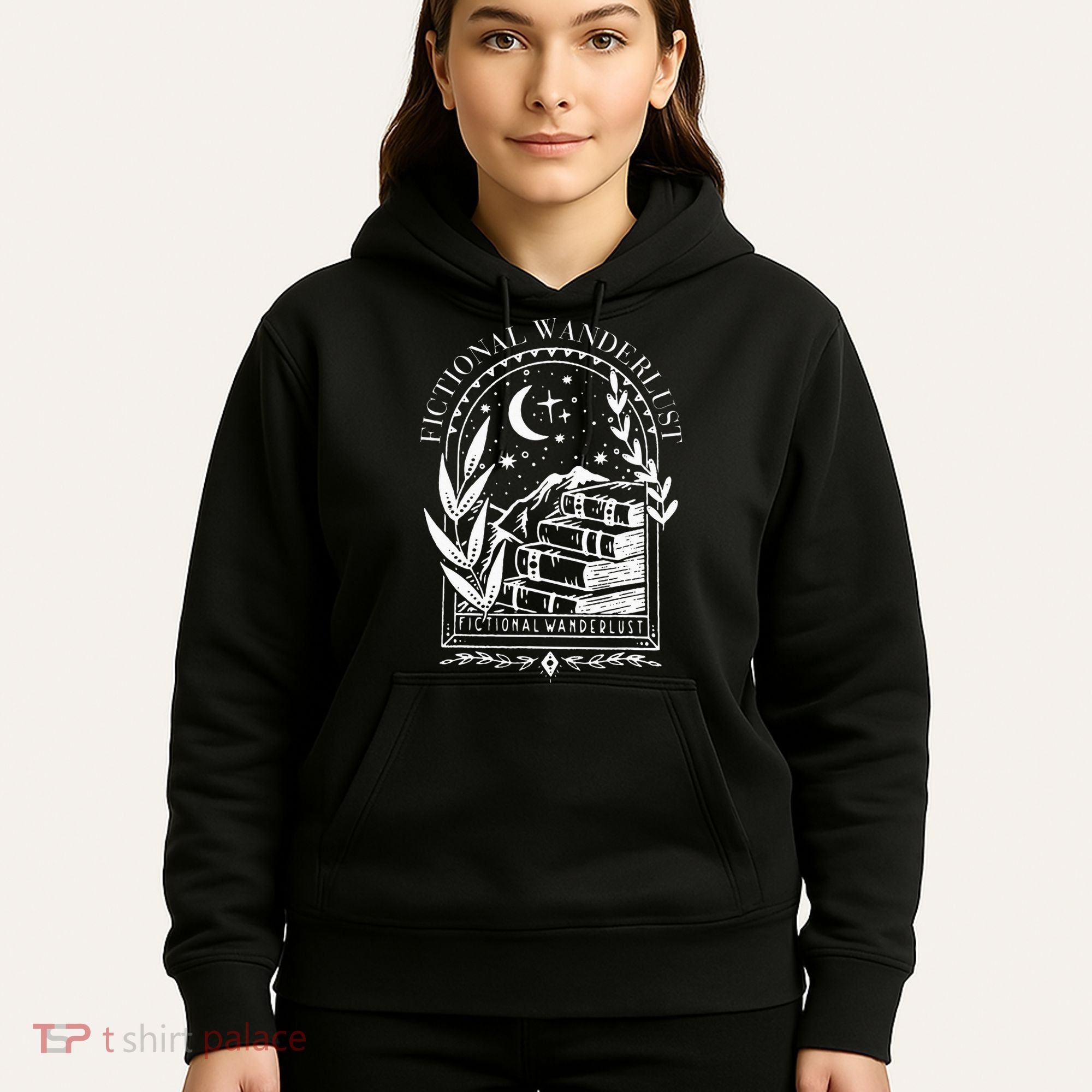 Fictional Wanderlust Poet Literary Mystical Hoodie