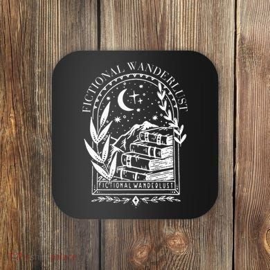 Fictional Wanderlust Poet Literary Mystical Coaster