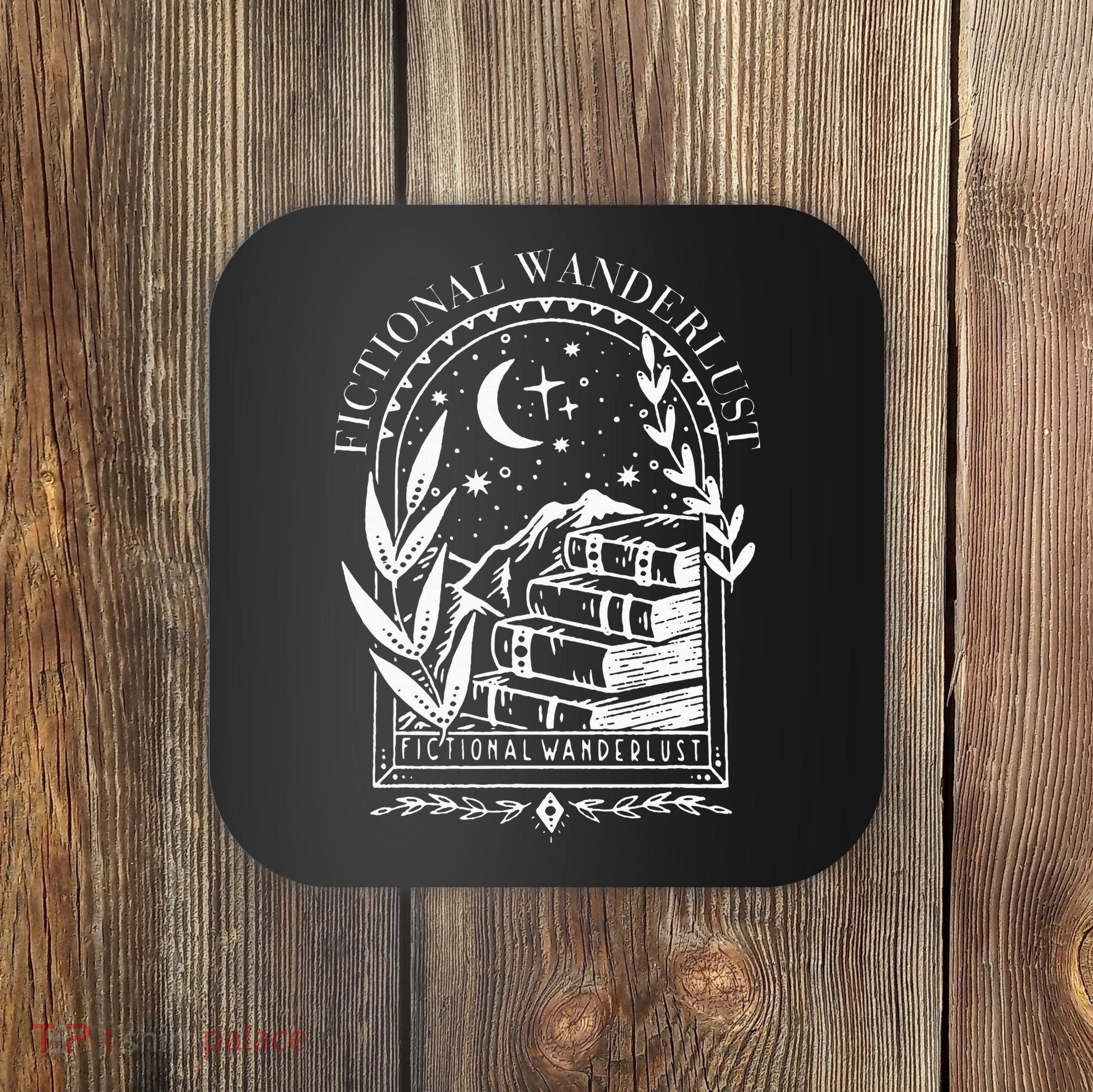 Fictional Wanderlust Poet Literary Mystical Coaster