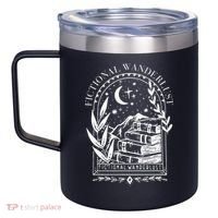 Fictional Wanderlust Poet Literary Mystical 12oz Stainless Steel Coffee Mug thumb 2