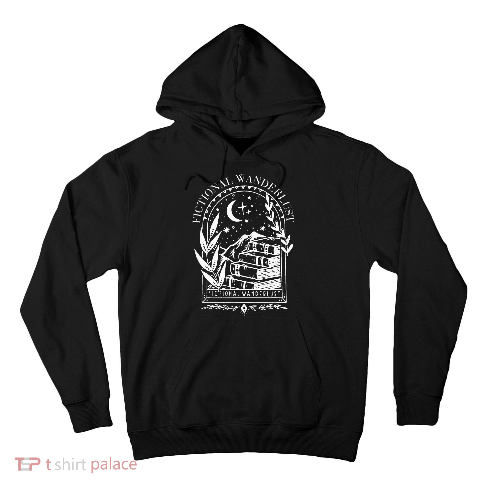 Fictional Wanderlust Poet Literary Mystical Tall Hoodie
