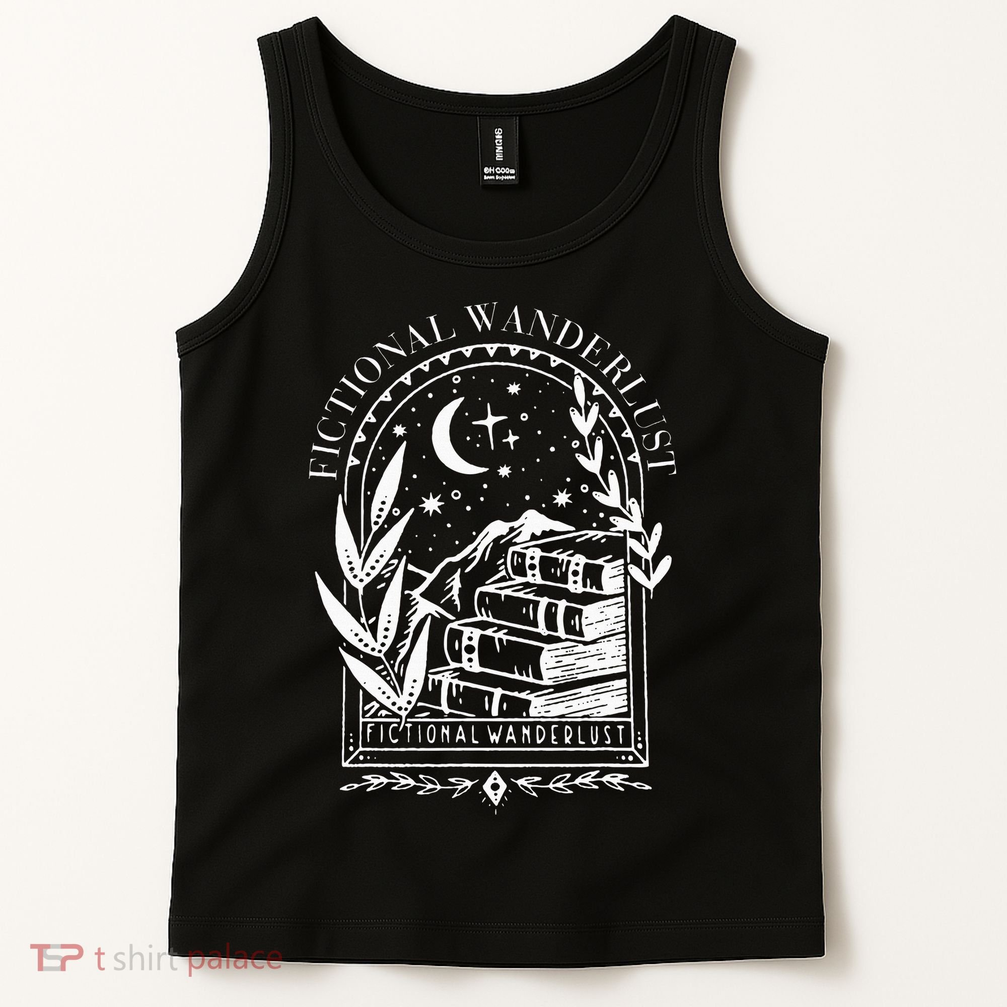 Fictional Wanderlust Poet Literary Mystical Tank Top