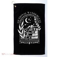 Fictional Wanderlust Poet Literary Mystical Golf Towel thumb 0