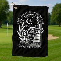 Fictional Wanderlust Poet Literary Mystical Golf Towel thumb 1